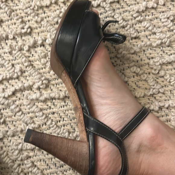 Prada Sandals with platform and stacked heel - Picture 6 of 16